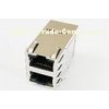 10 / 100 / 1000M Right Angle POE RJ45 Connector , Switch RJ45 Modular Jacks 2 X 1 Port