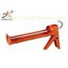 OEM 9 Inch A3 Steel Semicircle Cartridge Dripless Caulking Gun With Hex Rod