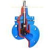 Light Weight Flange End Resilient Seated Gate Valve DIN F4 / Ductile Iron Gate Valves