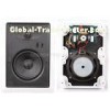 5.25" 8ohm In Wall Stereo Speakers Rubber Speaker Surrounds For Park / Square