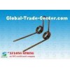 Professional Zinc Plated Small Torsion Springs , Torsional Springs 0.8MM Wire
