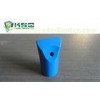 Blue Tungsten Carbide Tapered Chisel Drill Bit Flat Chipways