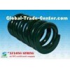 Powder Coated SUP 7 Alloy Steel Compression Springs ISO9001 Certification