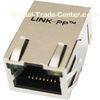 Single Port POE RJ45 Connector Magjack With 8 Pin , Length 25.40mm