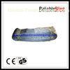 4T Polyester Webbing Lifting Belt Sling with Flat / Reversed / Folded eye En 1492-1