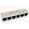 1 x 6 Multi Port POE RJ45 Connector , 1000m Base IP Phone Registered Jack 45