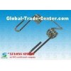 Shock Absorber High Precision Double Torsion Springs 3mm Wire Nickel Plating