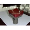 ZK30UF, K30 Tungsten Carbide Cutting Tools for Tree Stump Crusher Root Chipper Quad Tools