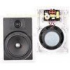 8" 50 watts home theatre in wall speakers with 25mm silk tweeter