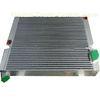 Plate Aluminum Air Compressor Oil Cooler , Compressed Hydraulic Oil Cooler Radiator
