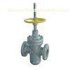 Slab Flat Cast Steel Gate Valve For Petroleum Natural Gas ( Through Conduit )