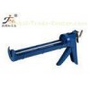 Blue 10oz A3 Steel Semicircle Silicone Caulking Gun With Rachet Push Rod