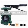 Lug Type Butterfly Valve with Double Shaft, Measuring 1 to 12 Inches