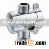 Three ways Diverter with ABS Chromed