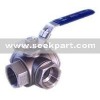 Stainless Steel 3-Way Ball Valve