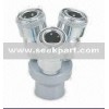 Round Type 3 Ways Pipe Fitting