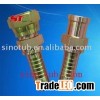 JIS male 74 degree cone hydraulic hose fittings