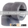 threaded steel elbow