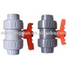 pvc double union ball valve