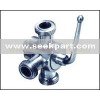 Sanitary revolve fill valve