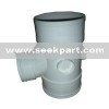 PVC pipe fitting for drainage