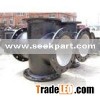 ductile iron all flanged cross