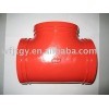 Ductile iron Grooved fittings,Tee,JINTON original manufacturer.