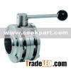 sanitary stainless butterfly valve