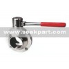 welded sanitary butterfly valve
