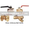Brass & Bronze Ball Valves, Ball Valve Cum Strainer
