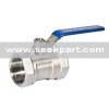 stainless steel 1 pc type ball valve
