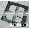 Powder  D 8020 Black brushed aluminum