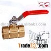 Brass ball valve