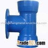 standard ductile iron pipe fitting--Tee