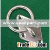 Stainless steel plate with eye