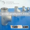 Butt-welding Straight Titanium Tee