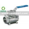 CF8 Stainless steel ball valves locked handle