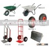 wheelbarrow/hand trolley/rubber wheel/wheel chock