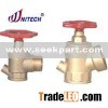 Landing valve with thread