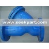 Blue surface treatment tractor tube valve