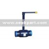 long steam welded ball valve