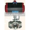 Pneumatic Thread Ball Valve
