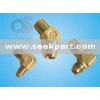 steel hydraulic pipe fitting / zinc coated