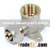brass fitting wall elbow for aluminum plastic water pipes
