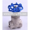 Female Threaded 316L Stainless Steel gate valve with prices