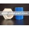 PVC pipe fitting Double-end/Two-end Male thread Adapter/Joint