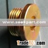 Inner six angle of hydraulic pipe plug Steel