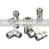 High pressure hydraulic pipe fittings