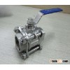 3pc stainless steel ball valve