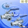 sanitary 3 way ball valve